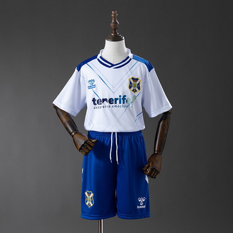 Tenerife 25/26 Home Kids Kit Jersey Size 16-28 (front)
