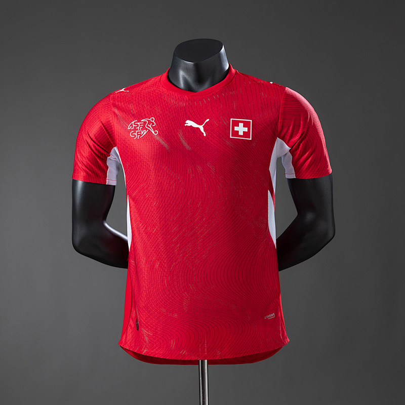 Switzerland 2026 Home Player Version Jersey S-XXL (front)