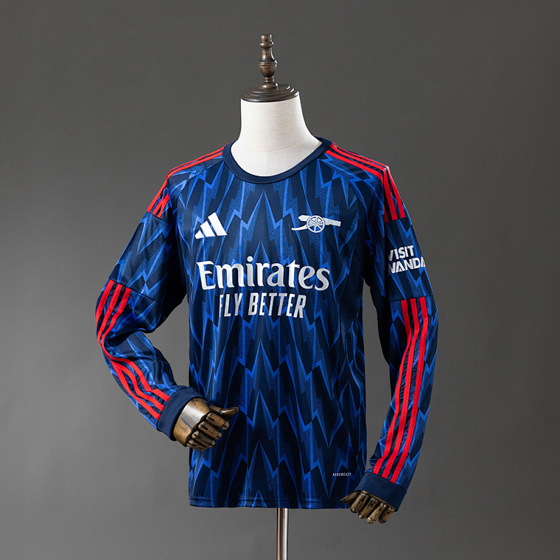 Arsenal  25/26 Away Long Sleeve Jersey S-4XL (front)
