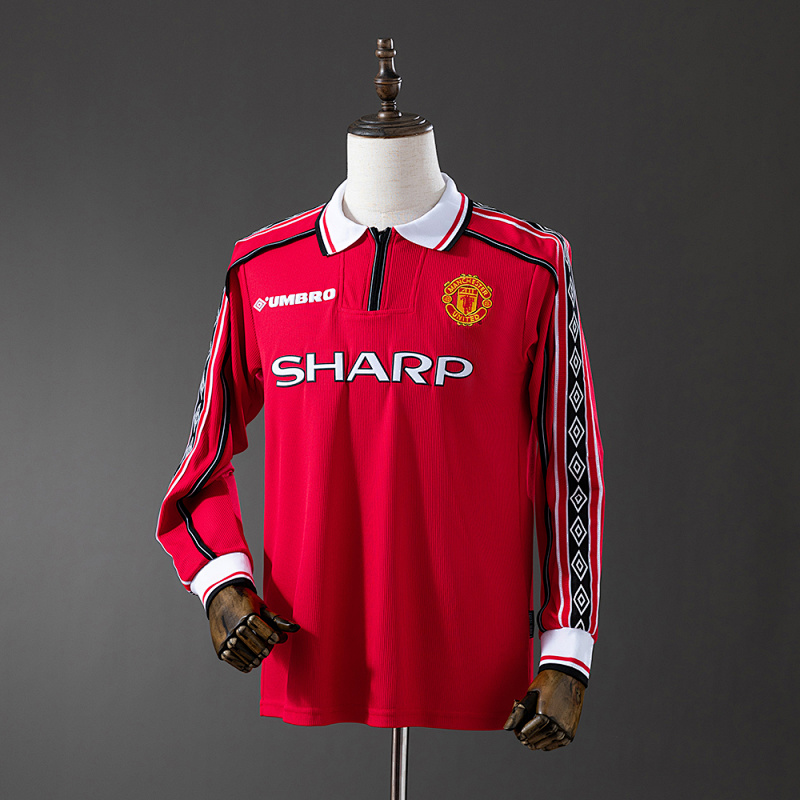 Retro long-sleeved 98/99 M-U home S-XXL (front)