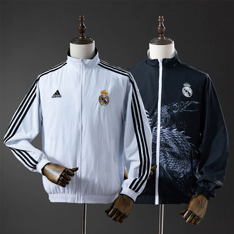 25/26 Real Madrid Trench Coat Reversible S-3XL (front)