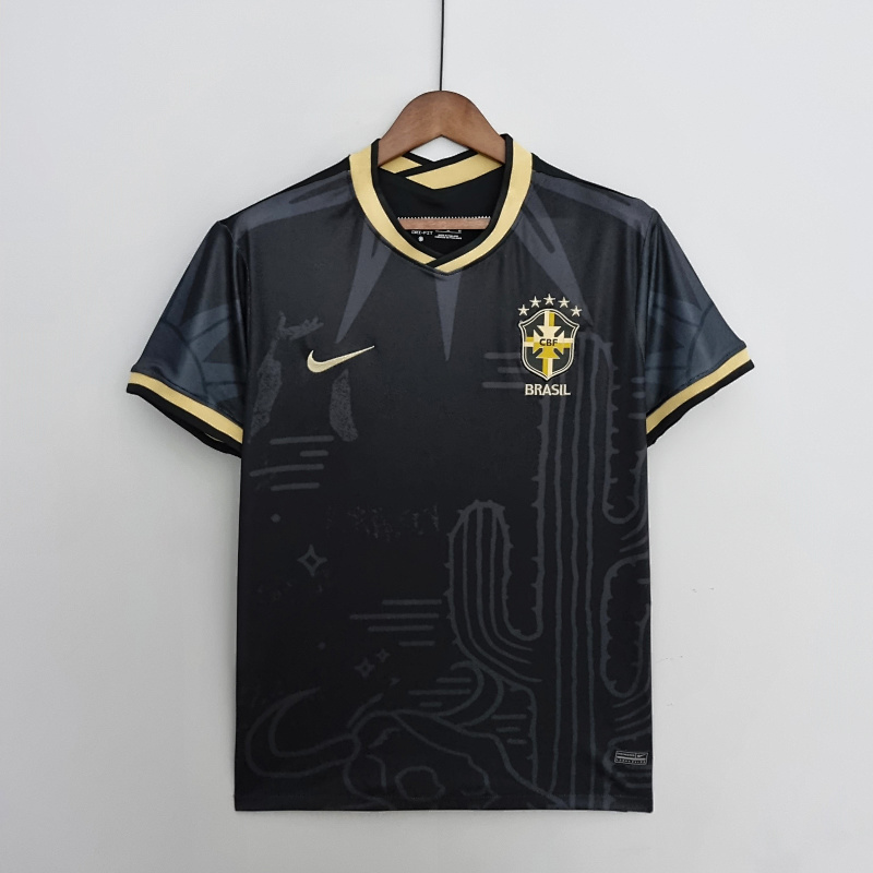 2022 Brazil Black S-XXL (front)