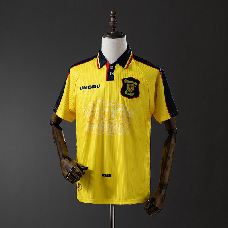Retro Scotland 96/98 Yellow S-XXL (front)