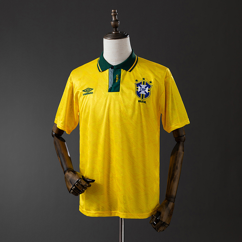 Retro Brazil 91/93 home S-XXL (front)