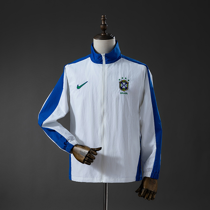 Brazil 1998 Windbreaker - White S-XXL (front)