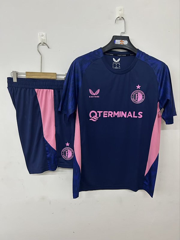 25/26 Feyenoord training jersey royal blue S-3XL (front)