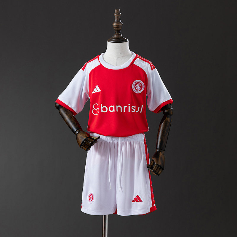 Internacional 24/25 Home kids kit Jersey SZIE 16-28 (front)