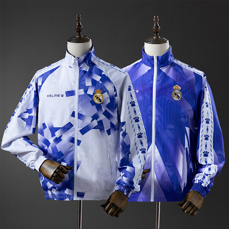 25/26 Real Madrid Trench Coat Reversible S-3XL (front)