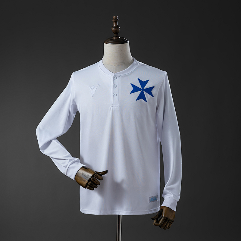 Blackburn Rovers 150th Anniversary Edition Long-Sleeved White Jersey S-4XL (front)