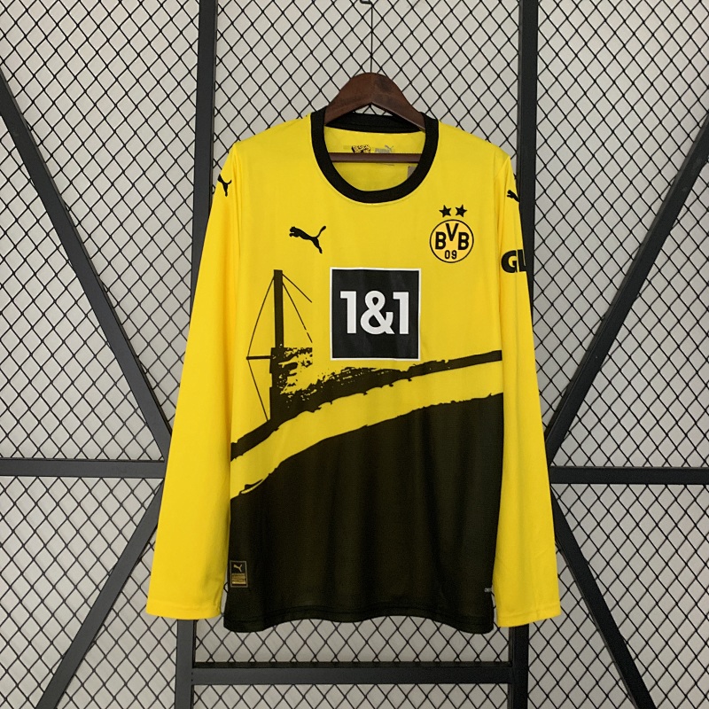 23/24 Long sleeve Dortmund home S-3XL (front)