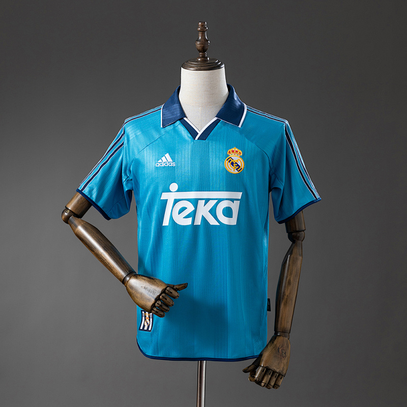 Real Madrid 99/00 Third Away Retro Jersey S-XXL (front)