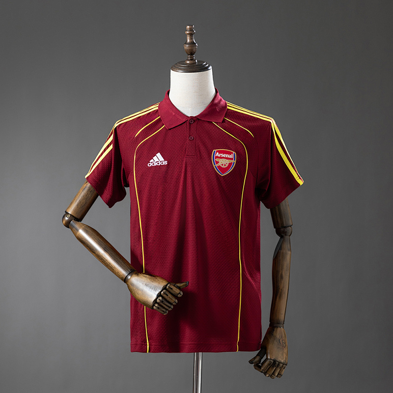 Arsenal 25/26 POLO - Burgundy S-XXL (front)