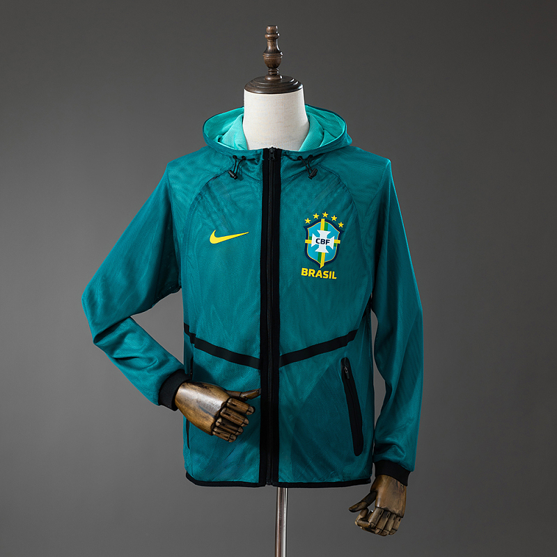 Brazil 2026 Men's Football Anthem Jacket S-XXL (front)