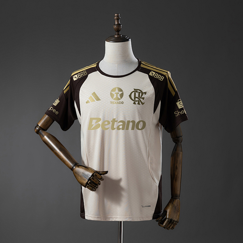 Flamengo 26/27 All sponsors Training - Apricot Jersey S-4XL (front)