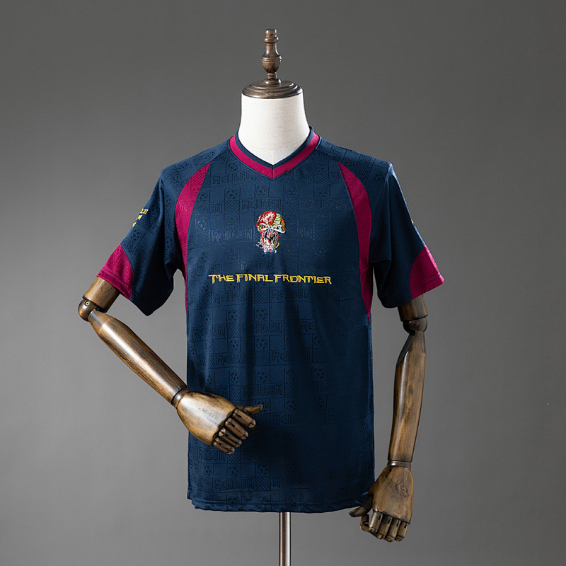 Iron Maiden x West Ham United 2010 Home Retro Jersey S-XXL (front)