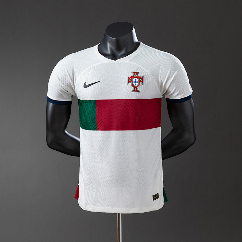 Portugal 2022 Away Player Version Jersey S-3XL (front)