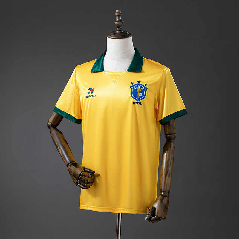 Retro 1988 Brazil home S-XXL (front)