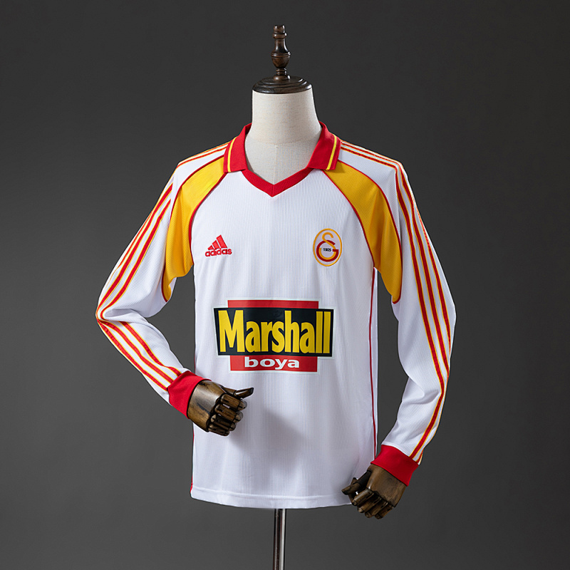 Galatasaray 99/00 Away Long Sleeve Retro Jersey S-XXL (front)