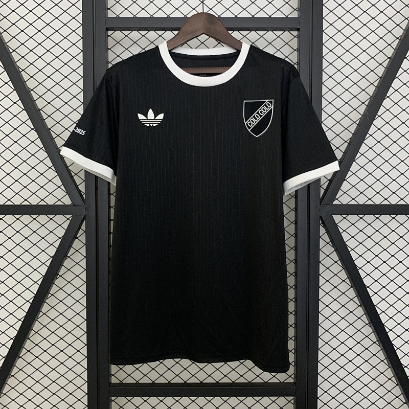 25/26 Colo Colo 100th Anniversary Black S-4XL (front)