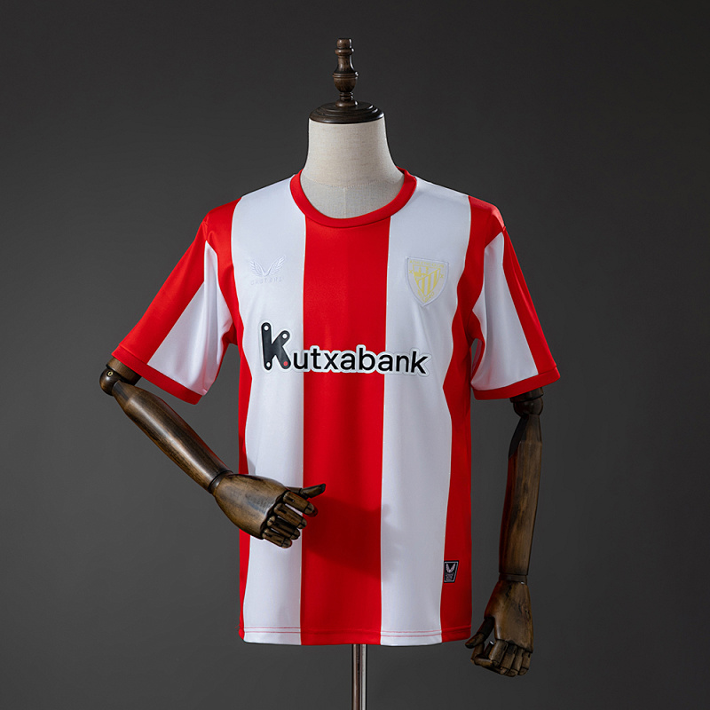 Athletic Bilbao 25/26 Retro Style Jersey S-4XL (front)