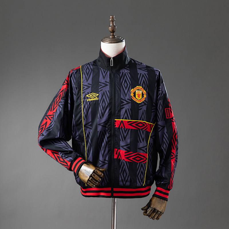 M-U 92/94 Retro Windbreaker - Black S-XXL (front)