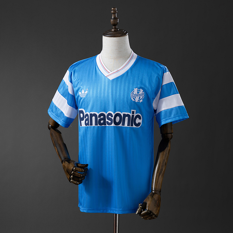 Olympique de Marseille 1990 Away Retro Jersey S-XXL (front)