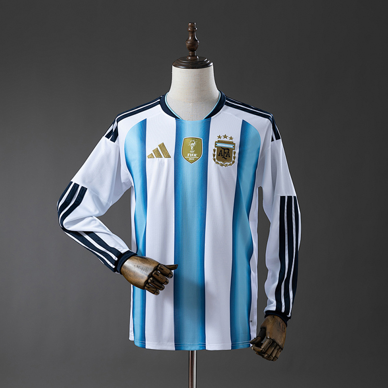 Argentina 2026 Home Long-Sleeve Jersey S-4XL (front)