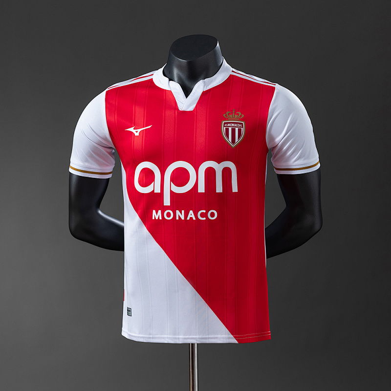 Monaco 25/26 Player Version Home Jersey S-3XL (front)