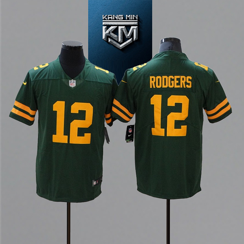 2021 New Packers NFL Jersey S-XXXL (front)