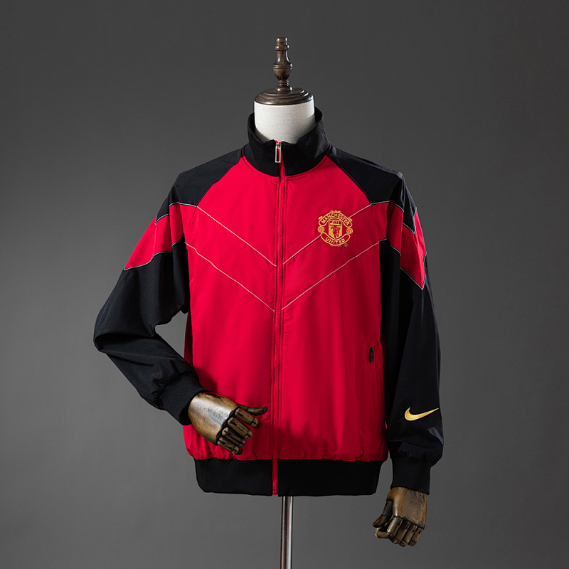 M-U 06/07 Windbreaker - Black & Red S-XXL (front)