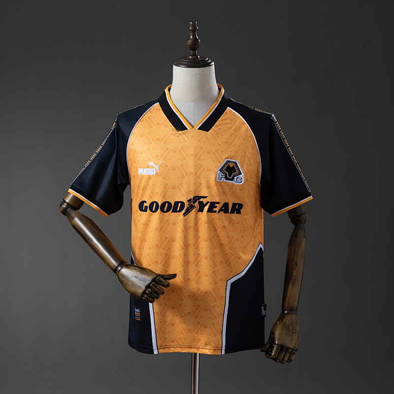 Wolves 96/98 Home Retro Jersey S-XXL (front)