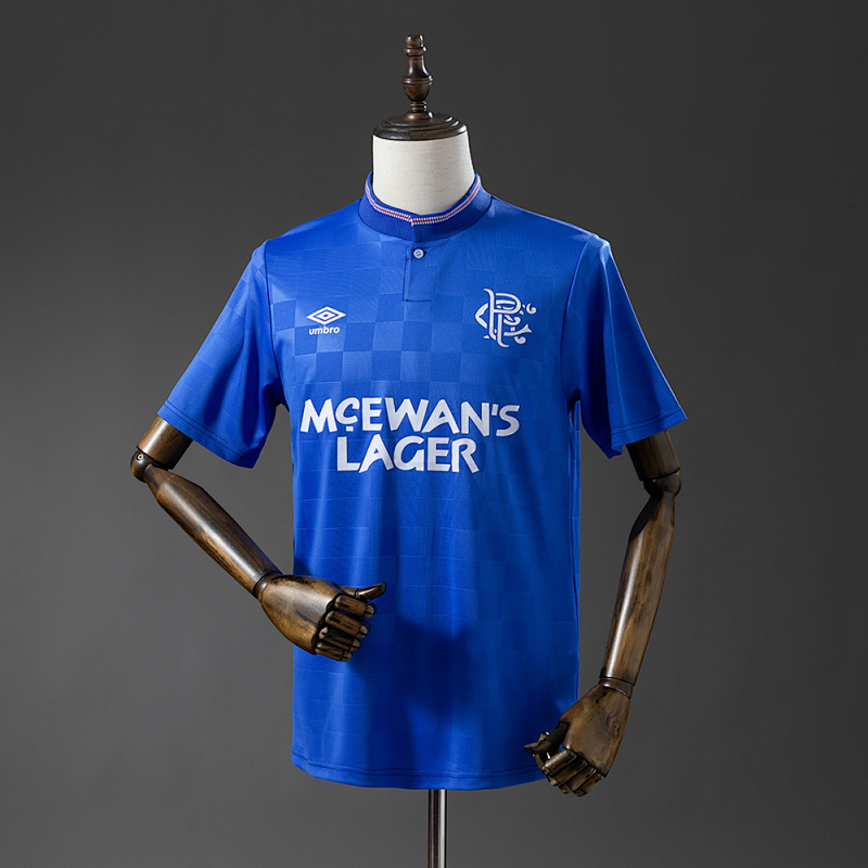 Rangers 87/90 Home Retro Jersey S-XXL (front)