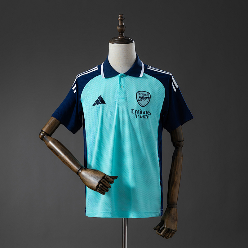 Arsenal 25/26 POLO - Light Green S-XXL (front)
