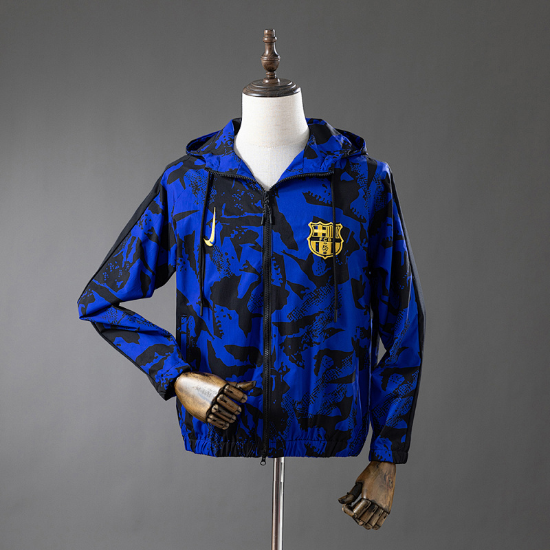 Barcelona 2026 Windbreaker - Blue S-XXL (front)