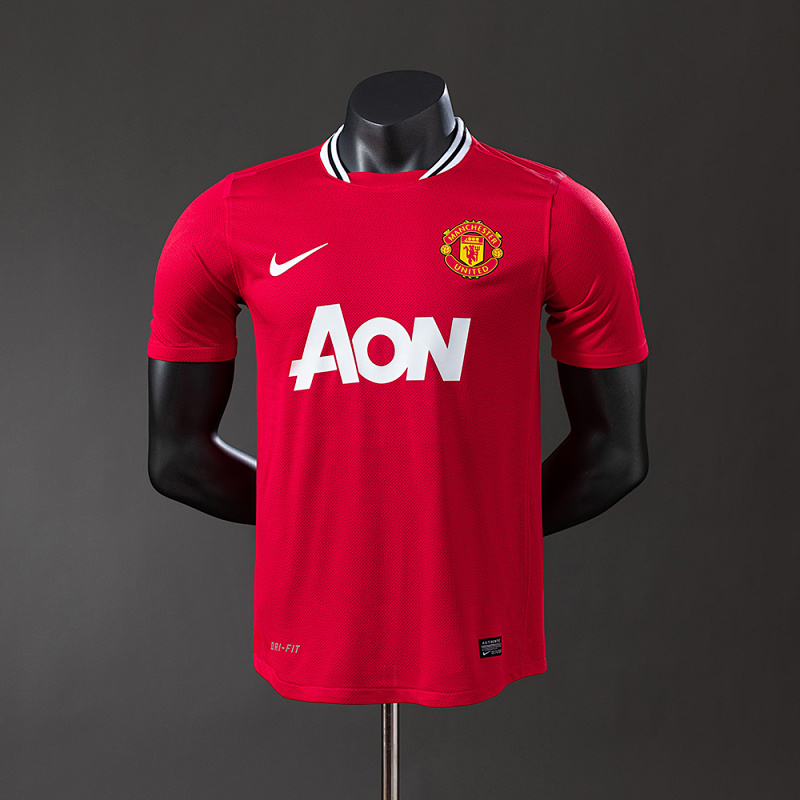 M-U 2011/12 Player Version Retro Home Jersey S-3XL (front)