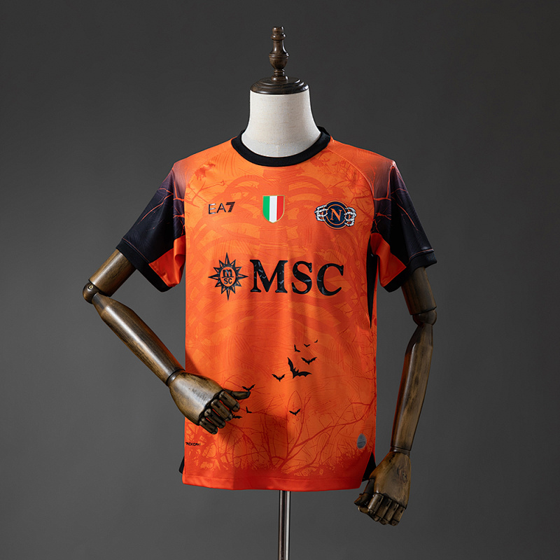 Napoli 25/26 Halloween - Orange Jersey S-4XL (front)