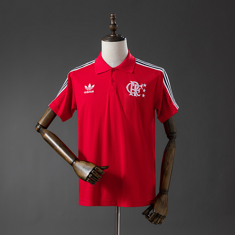 Flamengo 25/26 POLO - Red S-XXL (front)
