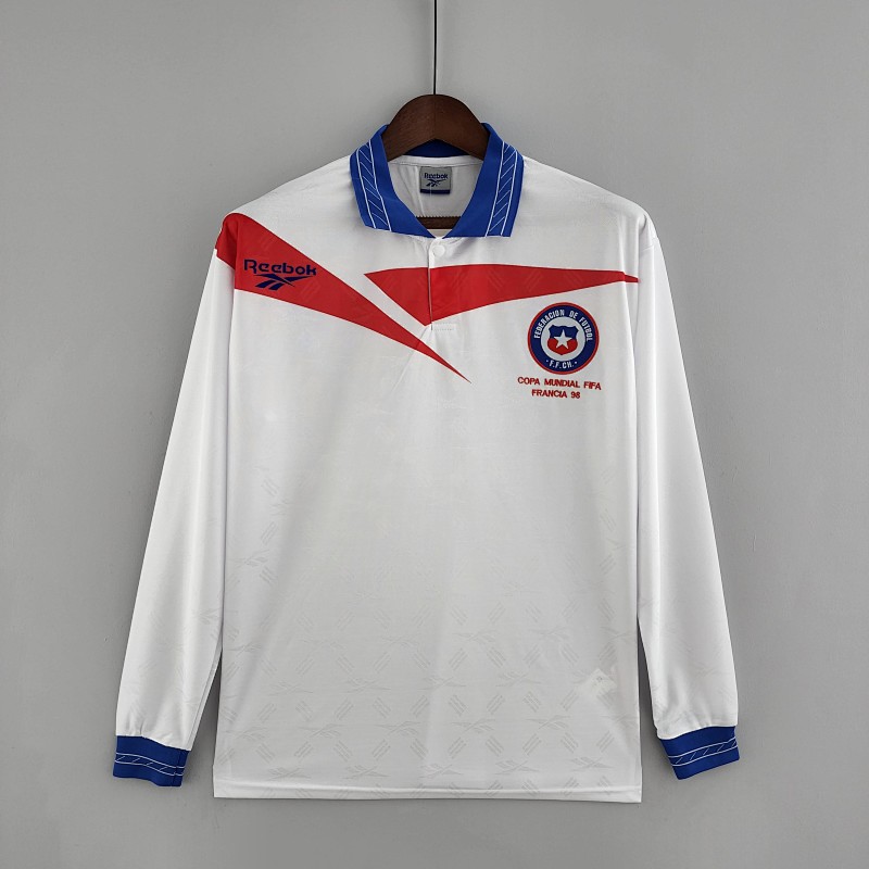 Retro Long Sleeve Chile 1998 away S-XXL (front)