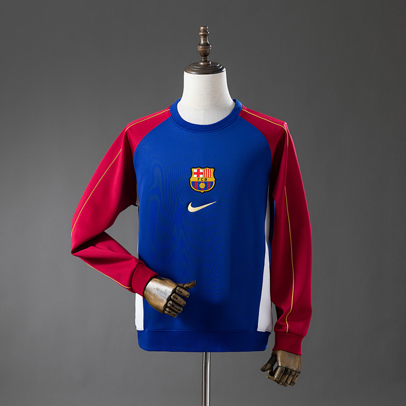 Barcelona 25/26 Long-sleeved Sweatshirt M-4XL (front)