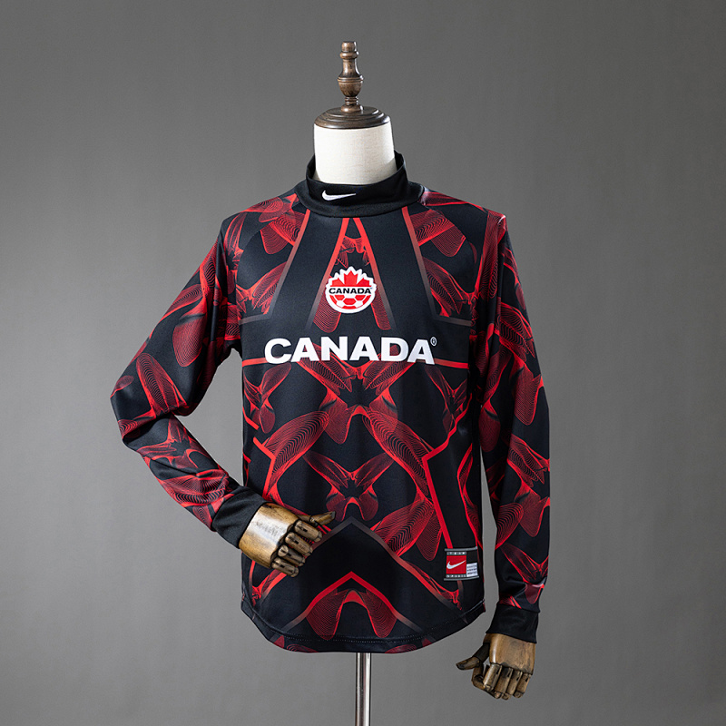 Canada 2026 Goalkeeper Long-Sleeve Jersey S-XXL (front)