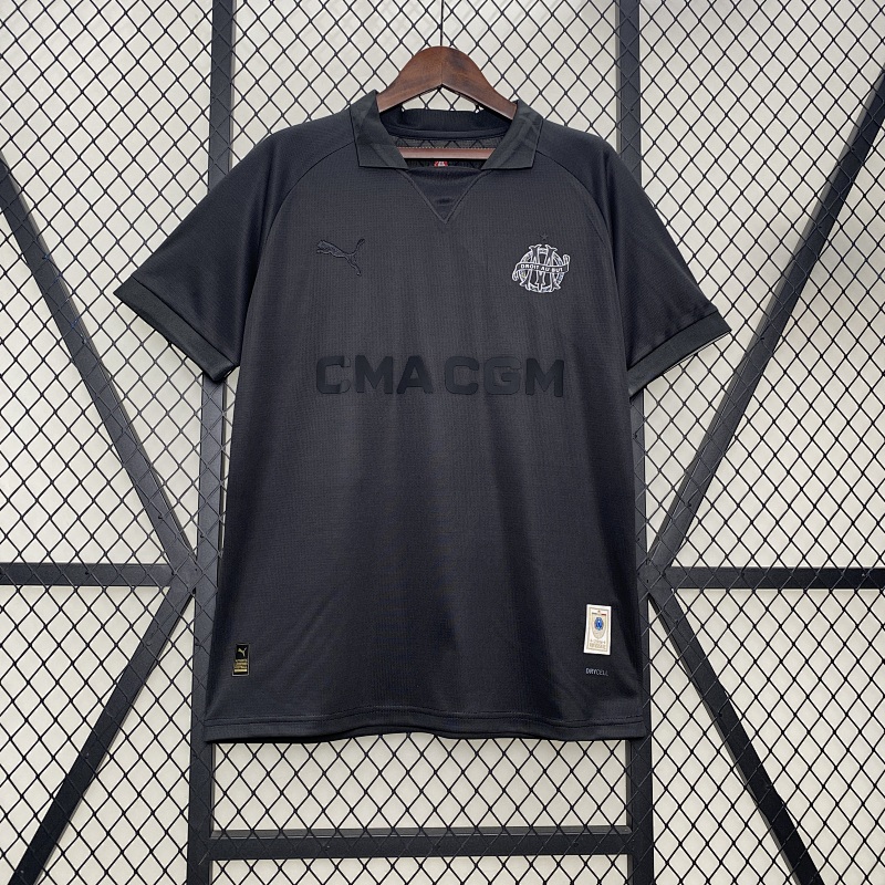 24/25 Marseille Special Edition Black S-4xL (front)