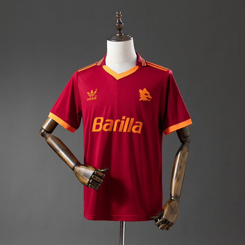 Roma 92/94 Home Retro Jersey S-XXL (front)