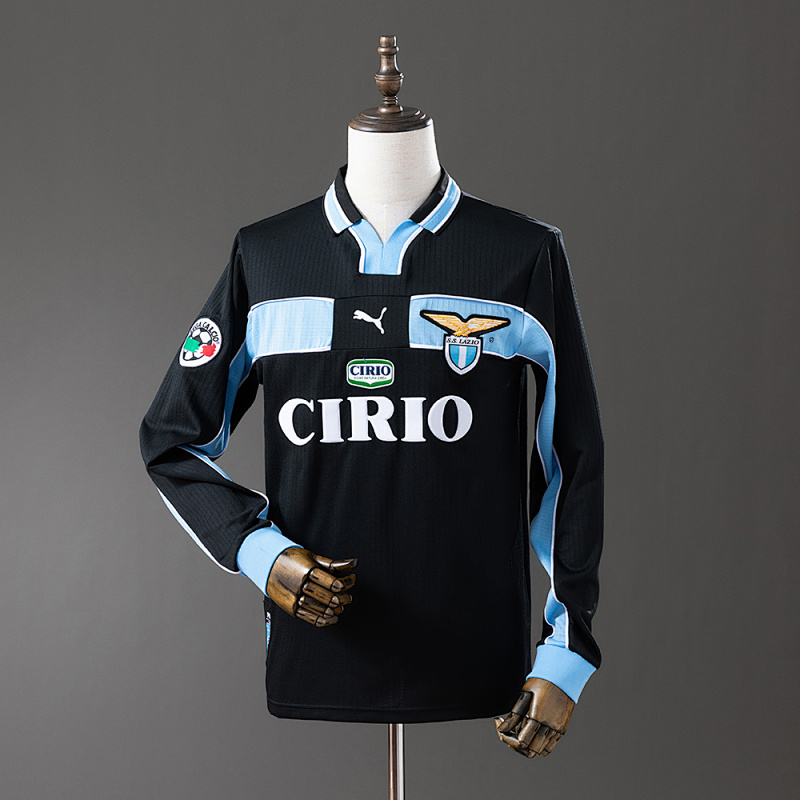 Lazio 98/99 Away Long Sleeve Retro Jersey S-XXL (front)