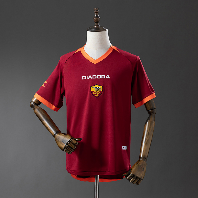 Roma 06/07 Home Retro Jersey S-XXL (front)