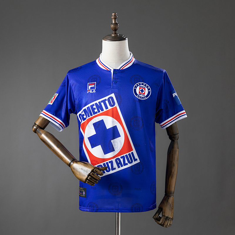 Cruz Azul 1998 Home Retro Jersey S-XXL (front)