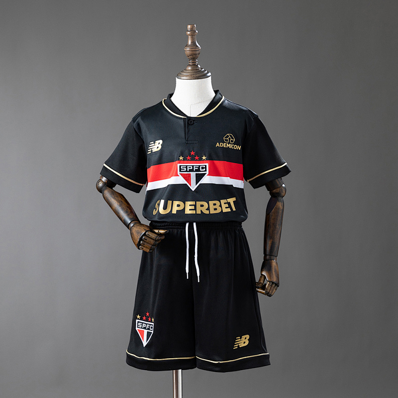 Sao Paulo 25/26 Third Away kids kit Jersey size 16-28 (front)
