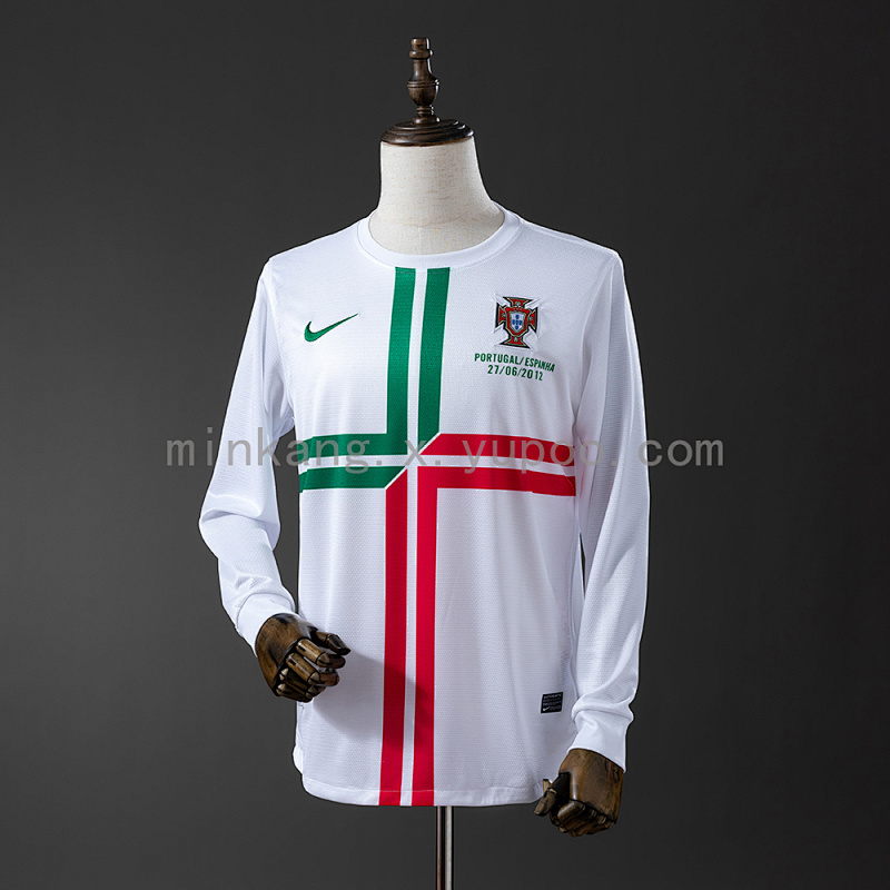 Retro portugal 2012 long sleeve away S-XXL (front)