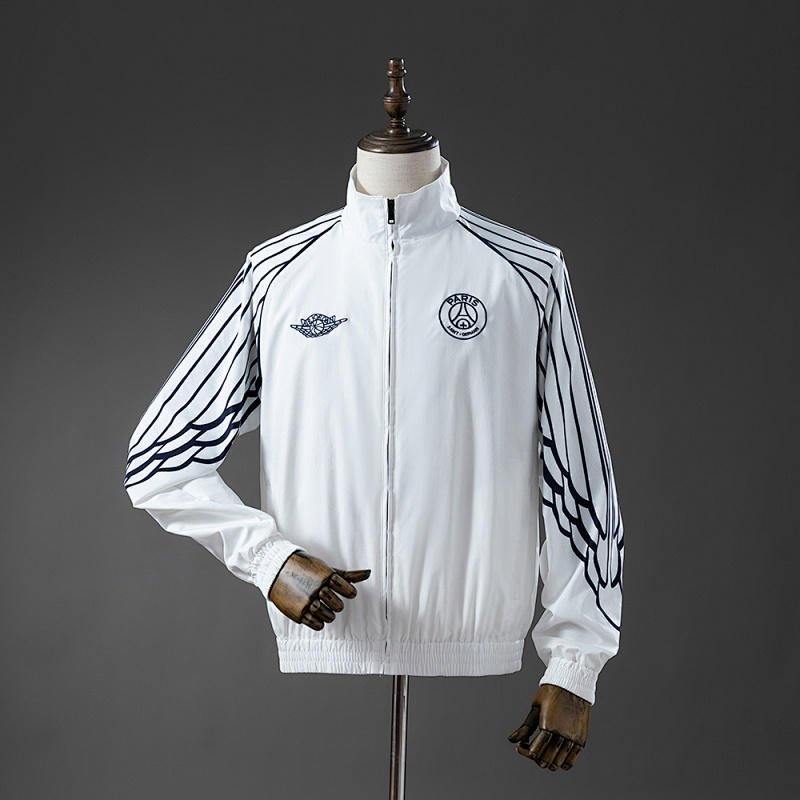 PSG Collaboration Windbreaker - White S-XXL (front)