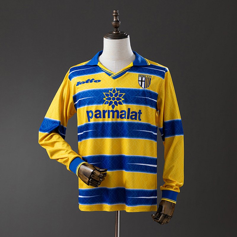 Parma 98/99 Home Long Sleeve Retro Jersey S-XXL (front)