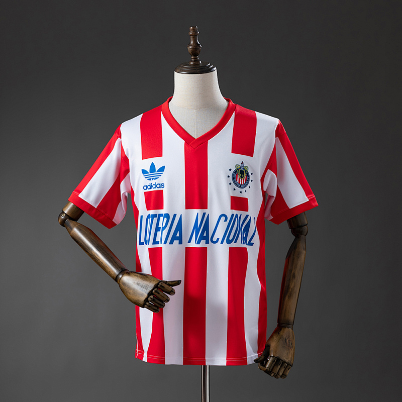 Chivas de Guadalajara 91/92 Home Retro Jersey S-XXL (front)